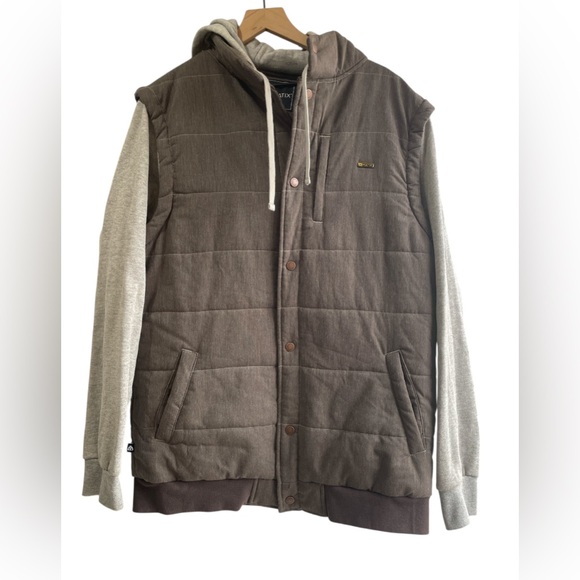 Matix Asher Hoodie MATIX Asher Chambray Hoodie Jacket Men's